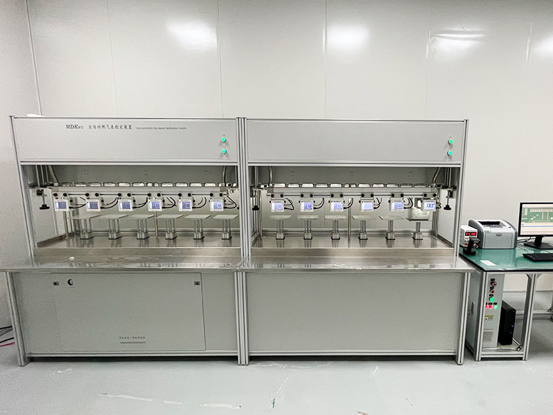 MDKW - 12 Стенд для испытания газовых счетчиков с акустическими соплами