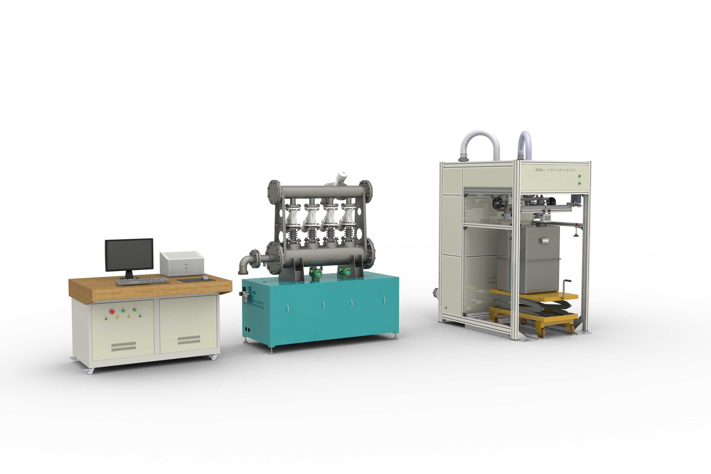MDKW01 Type Fully Automatic Gas Meters Calibration Facility