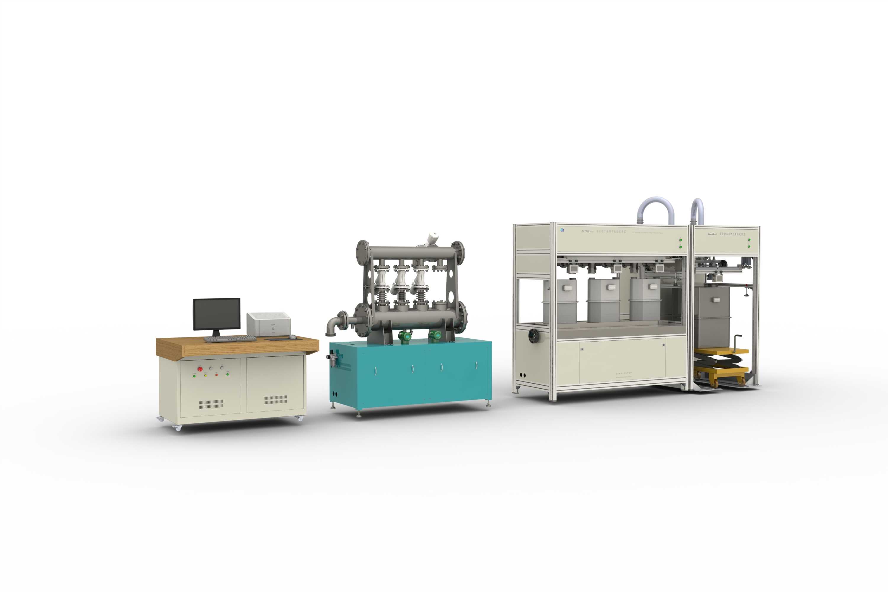 MDKW03+01 Type Fully Automatic Gas Meters Calibration Facility
