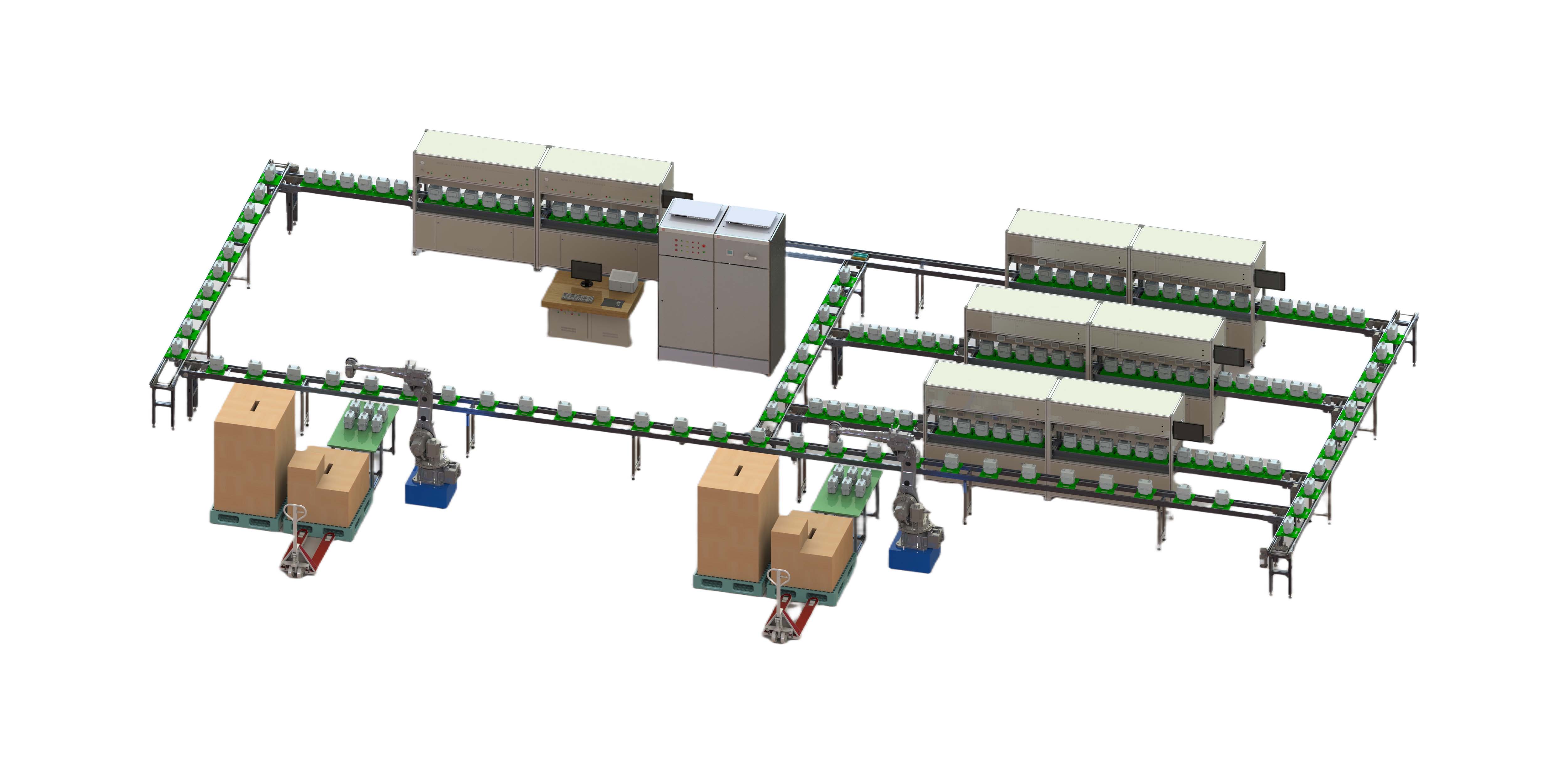 MDKW-CL Type Fully Automatic & Intelligent Gas Meters Calibration Line